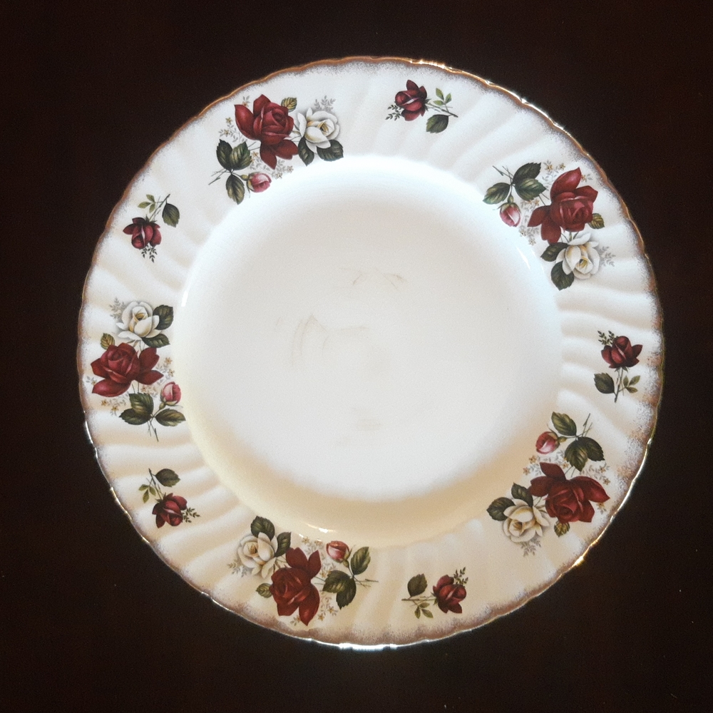 H. Aynsley & Co Ltd Staffordshire England Rose Cake Plate